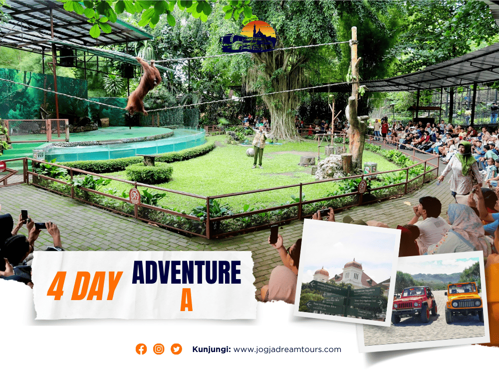 Paket 4 Hari Adventure Jogja A