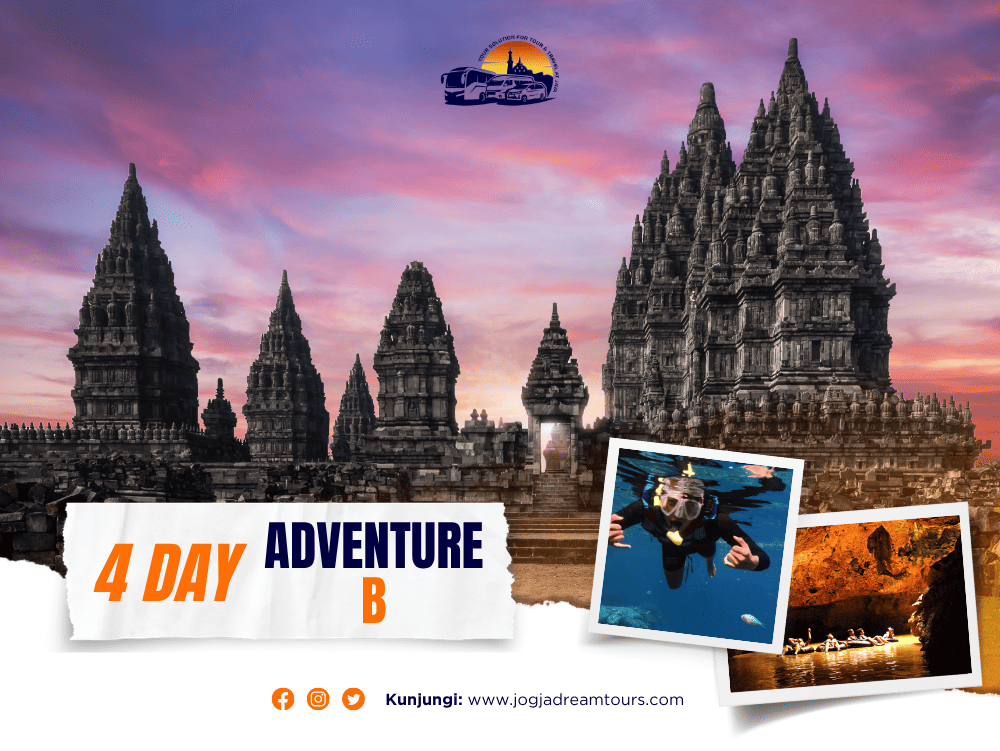 Paket 4 Hari Adventure Jogja B