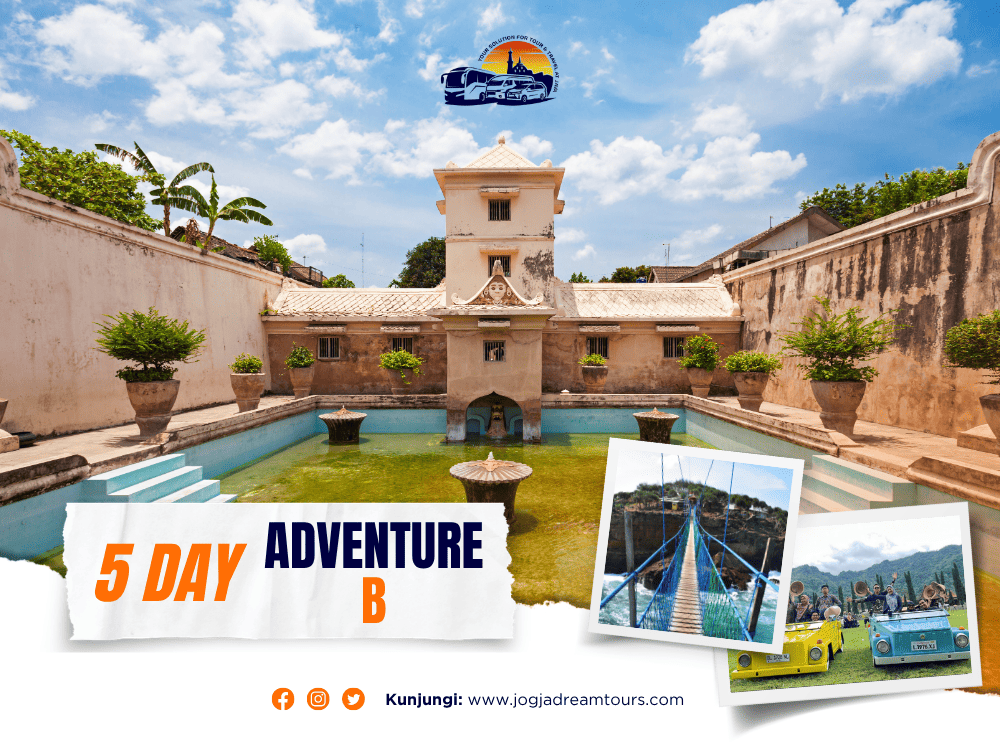 Paket 5 Hari Adventure Jogja B